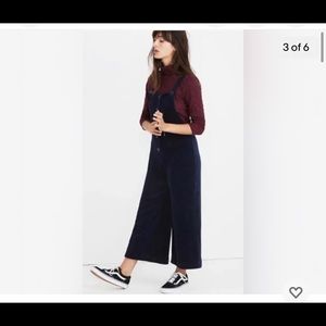 NWT Madewell corduroy overalls